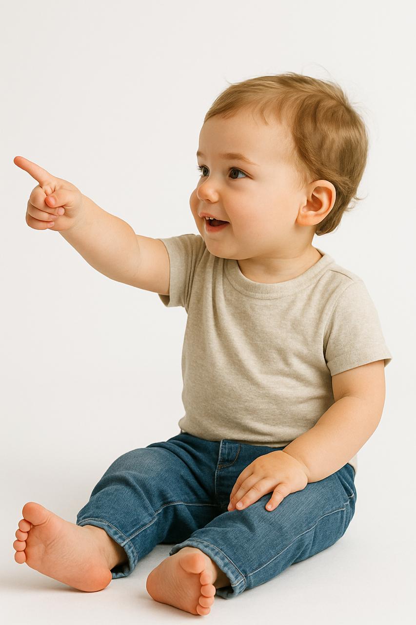 Child pointing